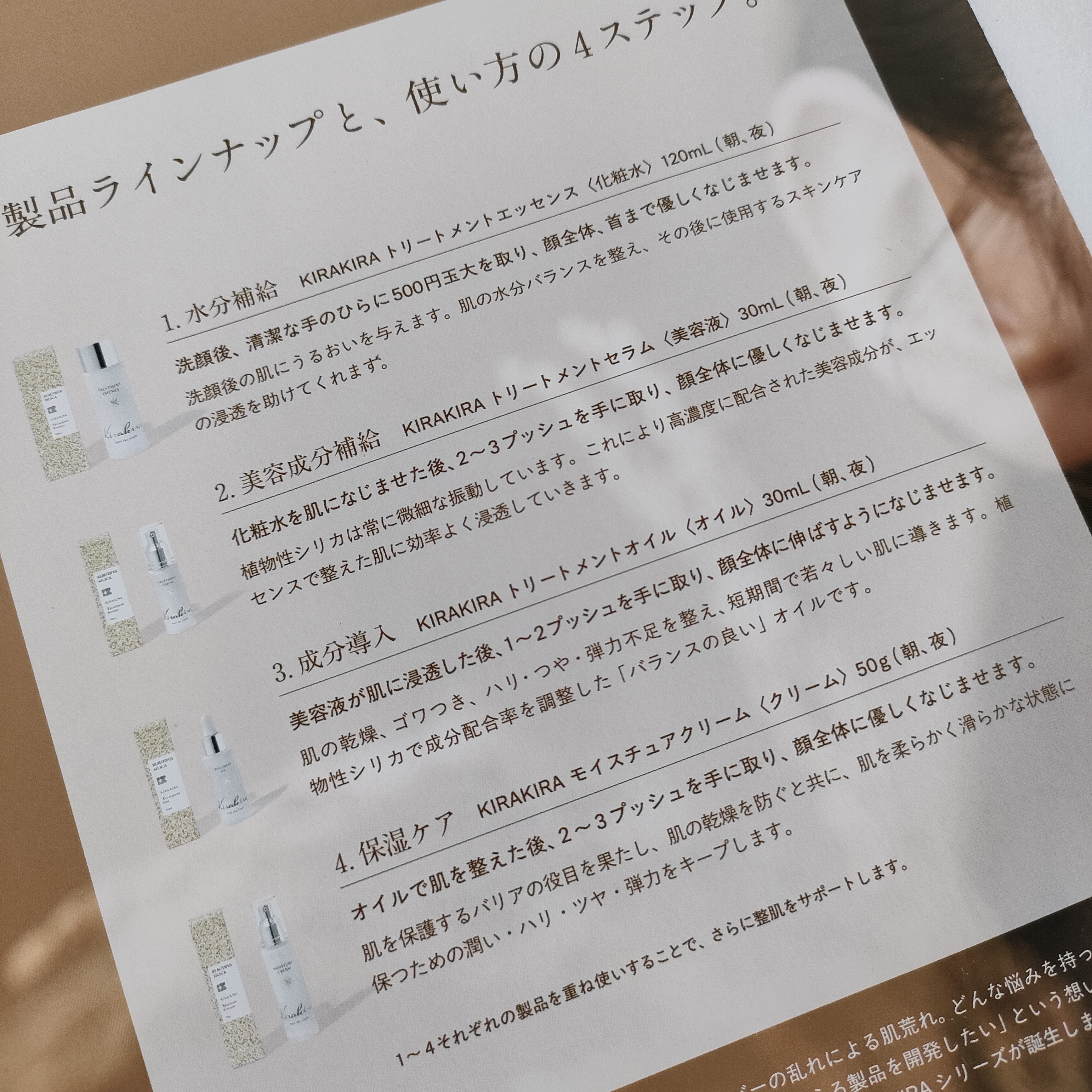 KIRAKIRAトラベルキット/BEAUTIFUL SILICA/トライアルキットを使ったクチコミ（2枚目）