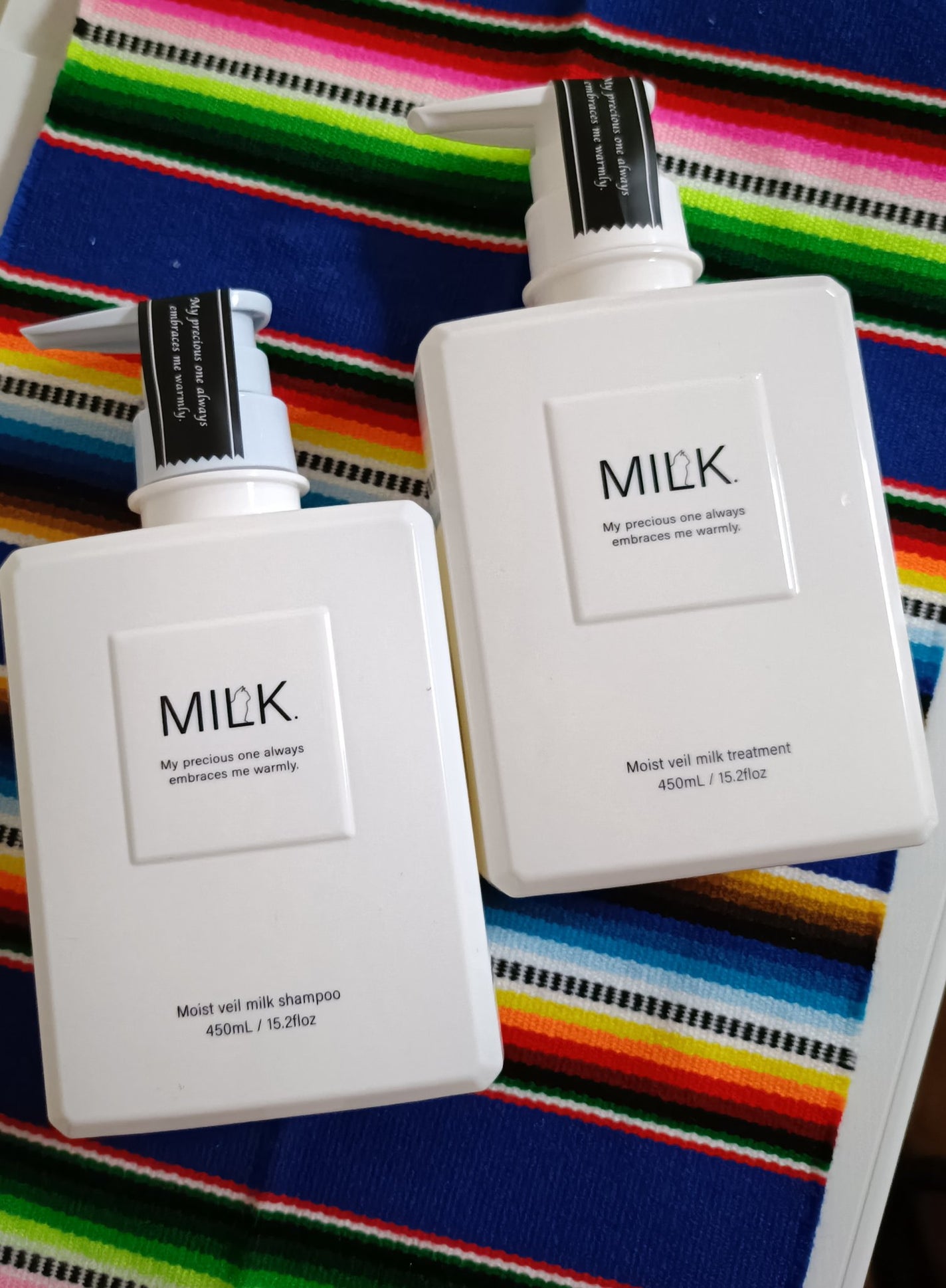 モイストヴェール シャンプー/トリートメント<無香料>/MILK./市販シャンプーを使ったクチコミ(1枚目)