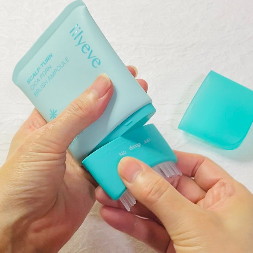 スカルプターンヘアアンプル/リリーイブ/頭皮ローションを使ったクチコミ(2枚目)