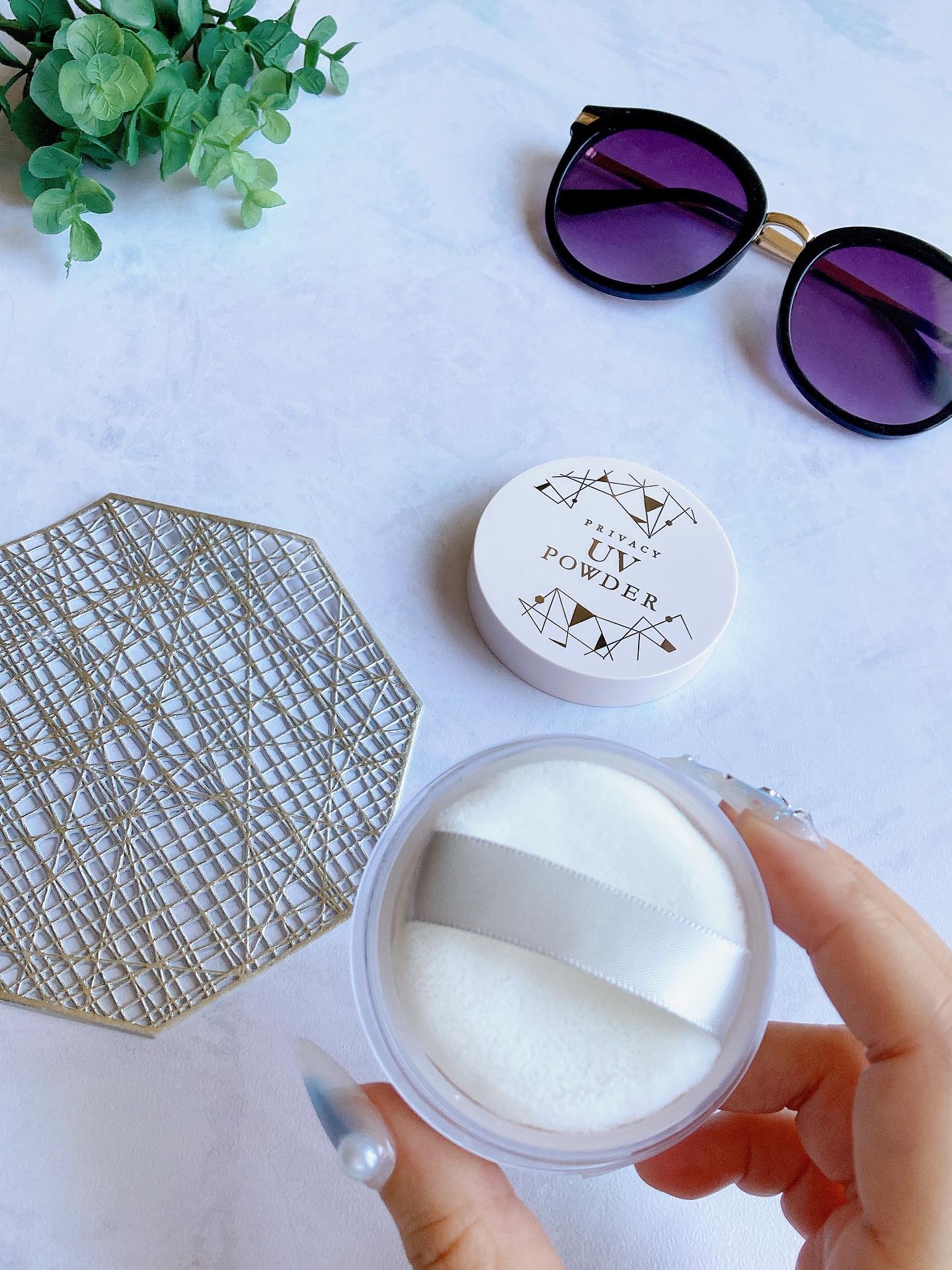 プライバシーUVパウダー50/プライバシー/ルースパウダーを使ったクチコミ（3枚目）