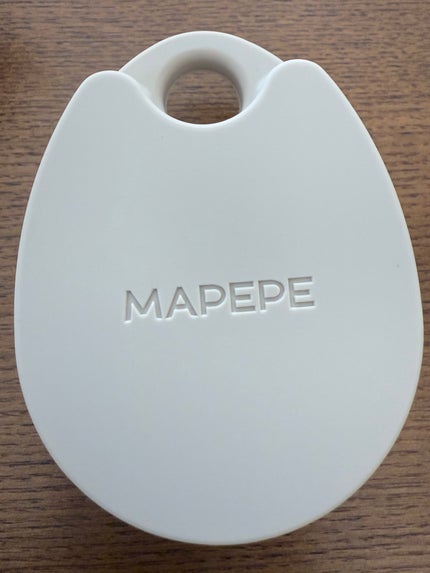 マペペ リラクシングスカルプケアブラシのクチコミ「◎シャンプーブラシとしてもマッサージ用としても
◎穴が空いているので指を入れて安定して持ちやす.....」(3枚目)