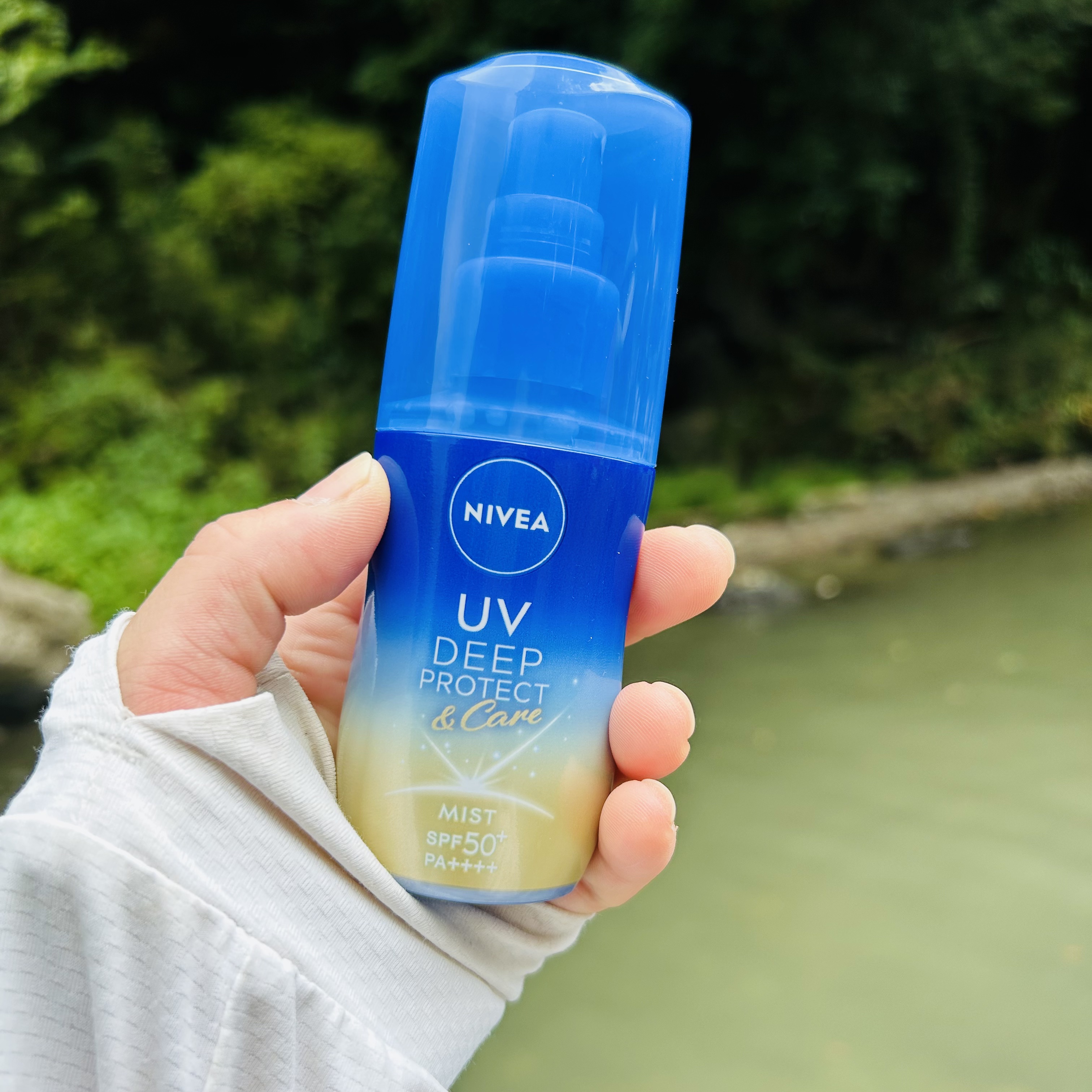ニベアUV ディーププロテクト＆ケア ミルクミスト/ニベア/日焼け止めミスト・スプレーを使ったクチコミ（3枚目）