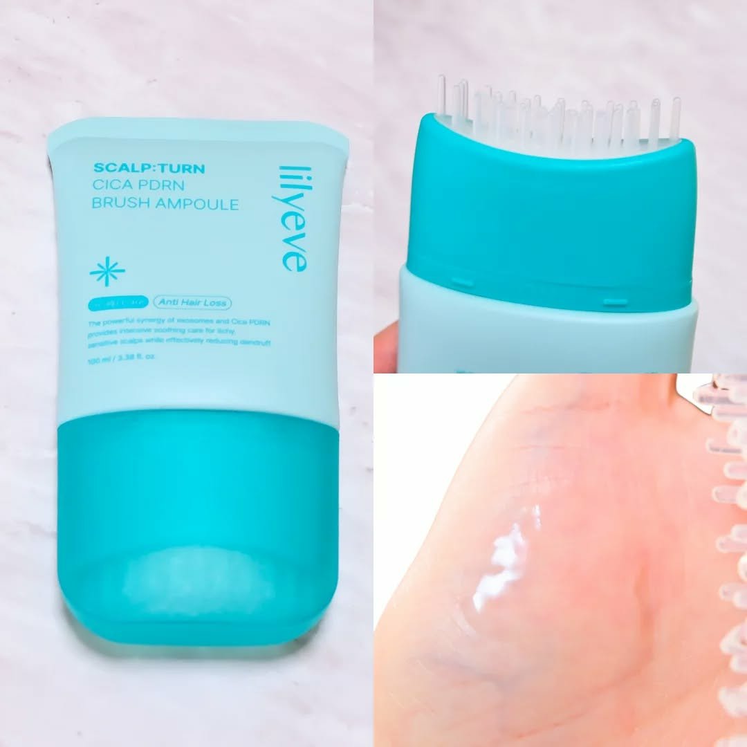 スカルプターンヘアアンプル/リリーイブ/頭皮ローションを使ったクチコミ（2枚目）