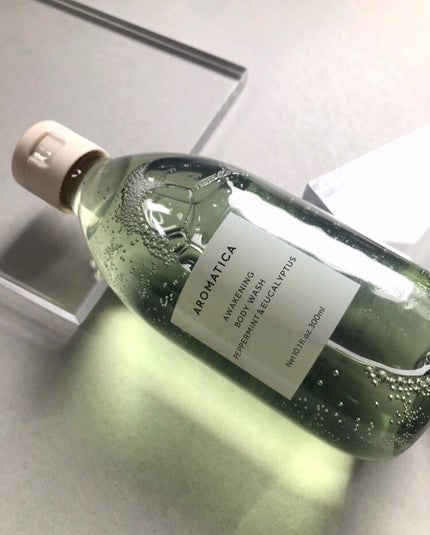 アウェイクニング ペパーミント&ユーカリ ボディウォッシュ/AROMATICA/ボディソープを使ったクチコミ(1枚目)