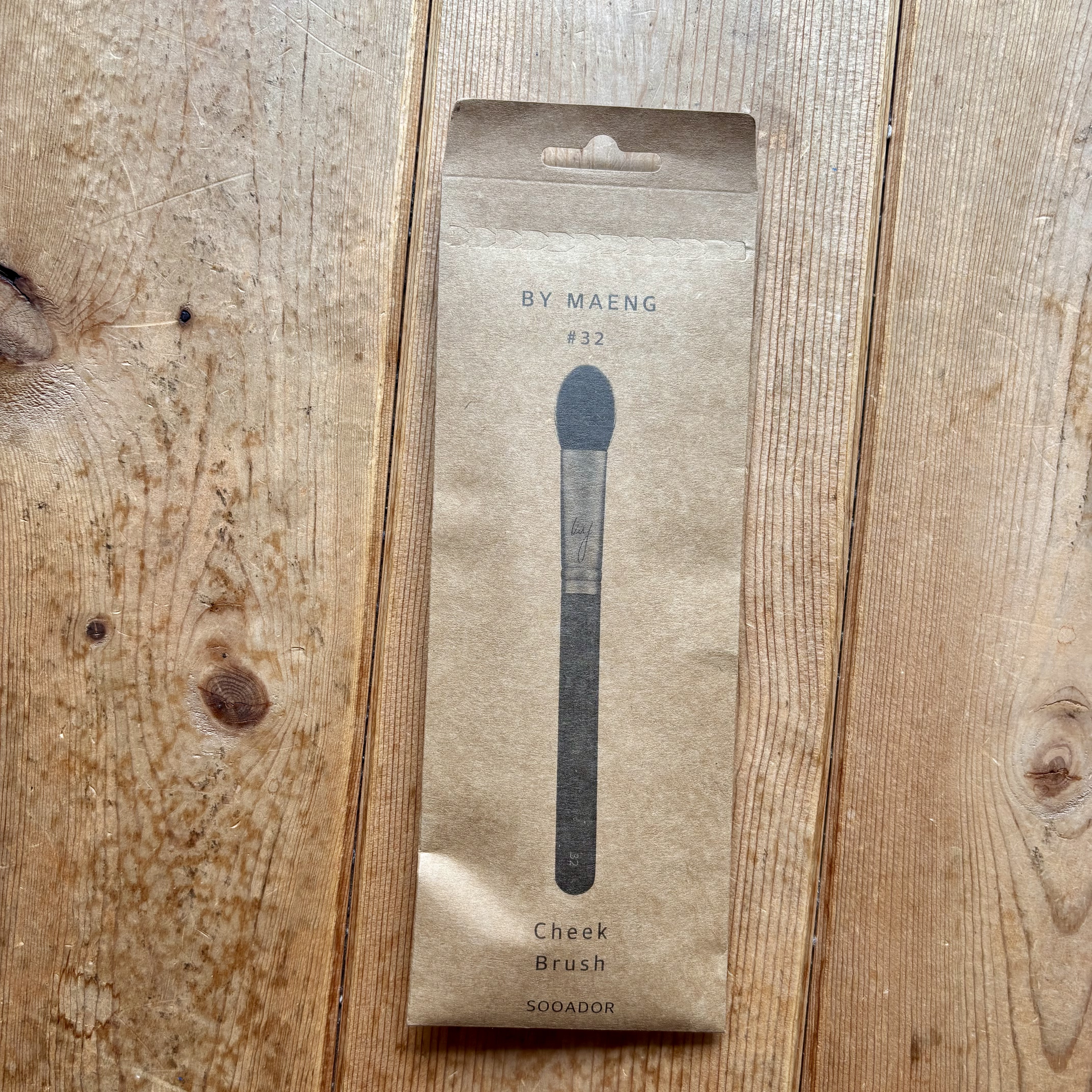 BY MAENG #32 チークブラシ/SOOA DOR/メイクブラシを使ったクチコミ（2枚目）
