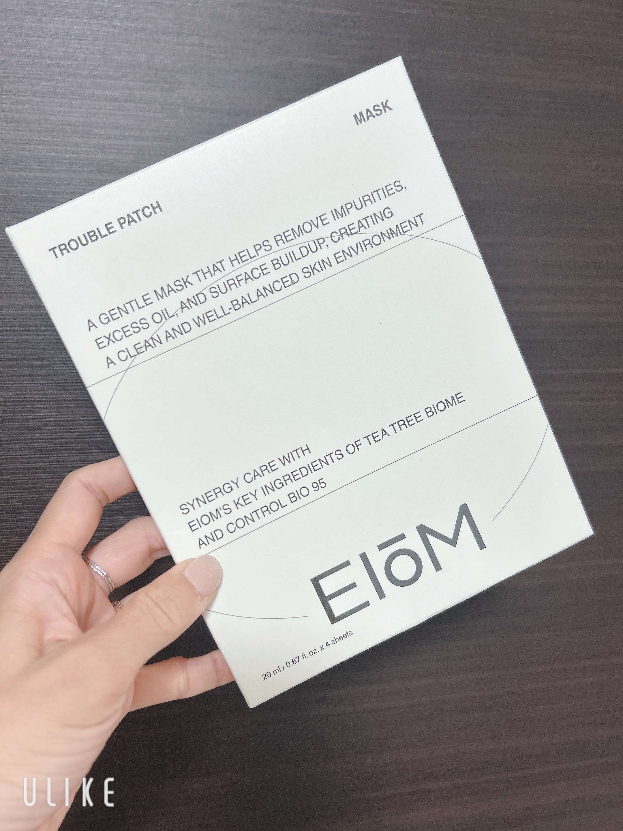 トラブルパッチマスク/EIOM/その他スキンケアを使ったクチコミ（1枚目）