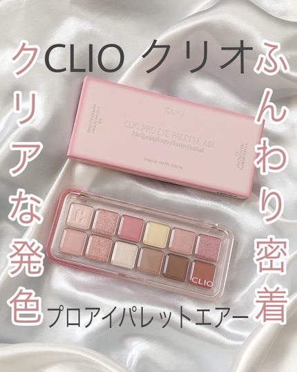 プロ アイ パレット エアー/CLIO/アイシャドウパレットを使ったクチコミ(1枚目)