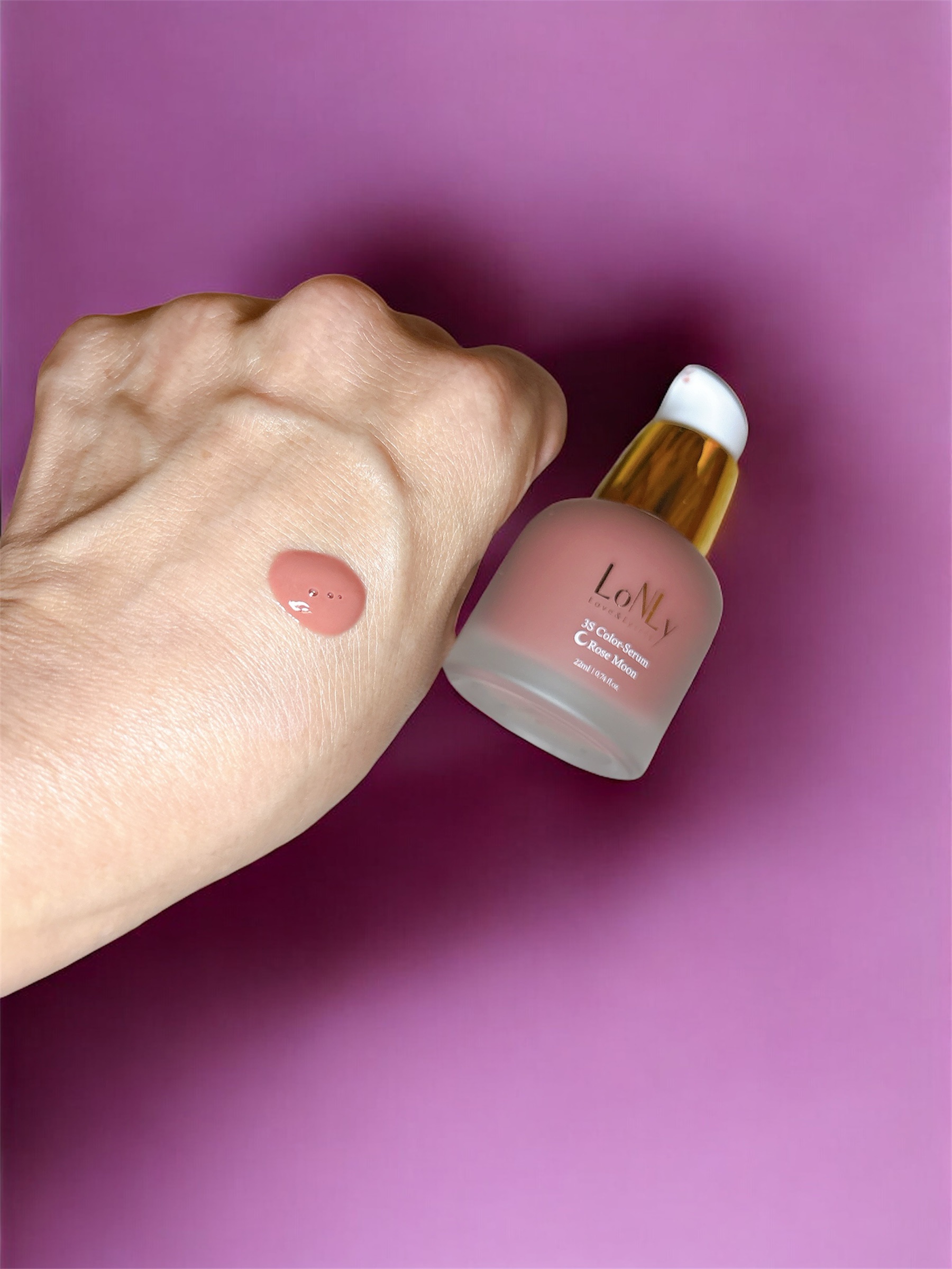 3S カラーセラム/LoNLy /リキッドチークを使ったクチコミ（2枚目）