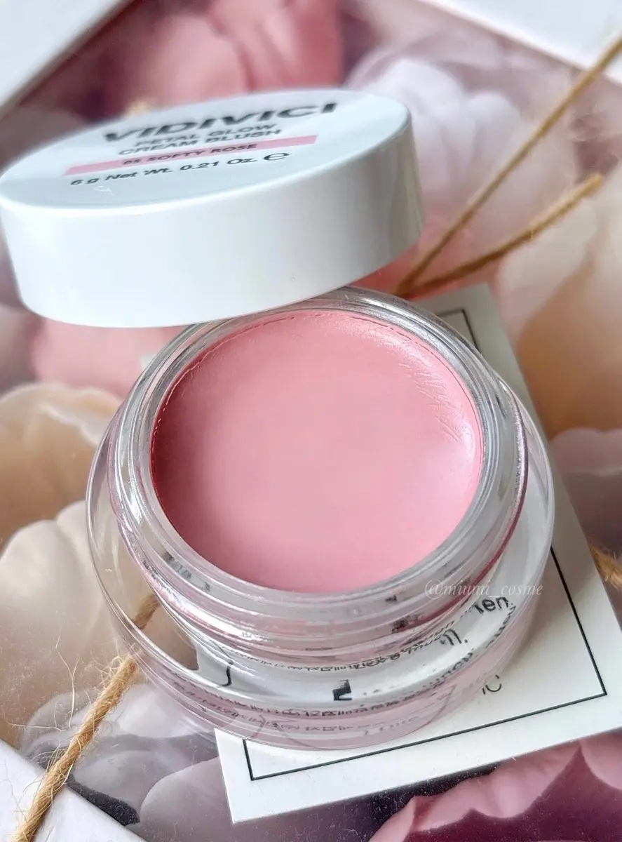 ペタルグロウクリームチーク/VIDIVICI/ジェル・クリームチークを使ったクチコミ（2枚目）