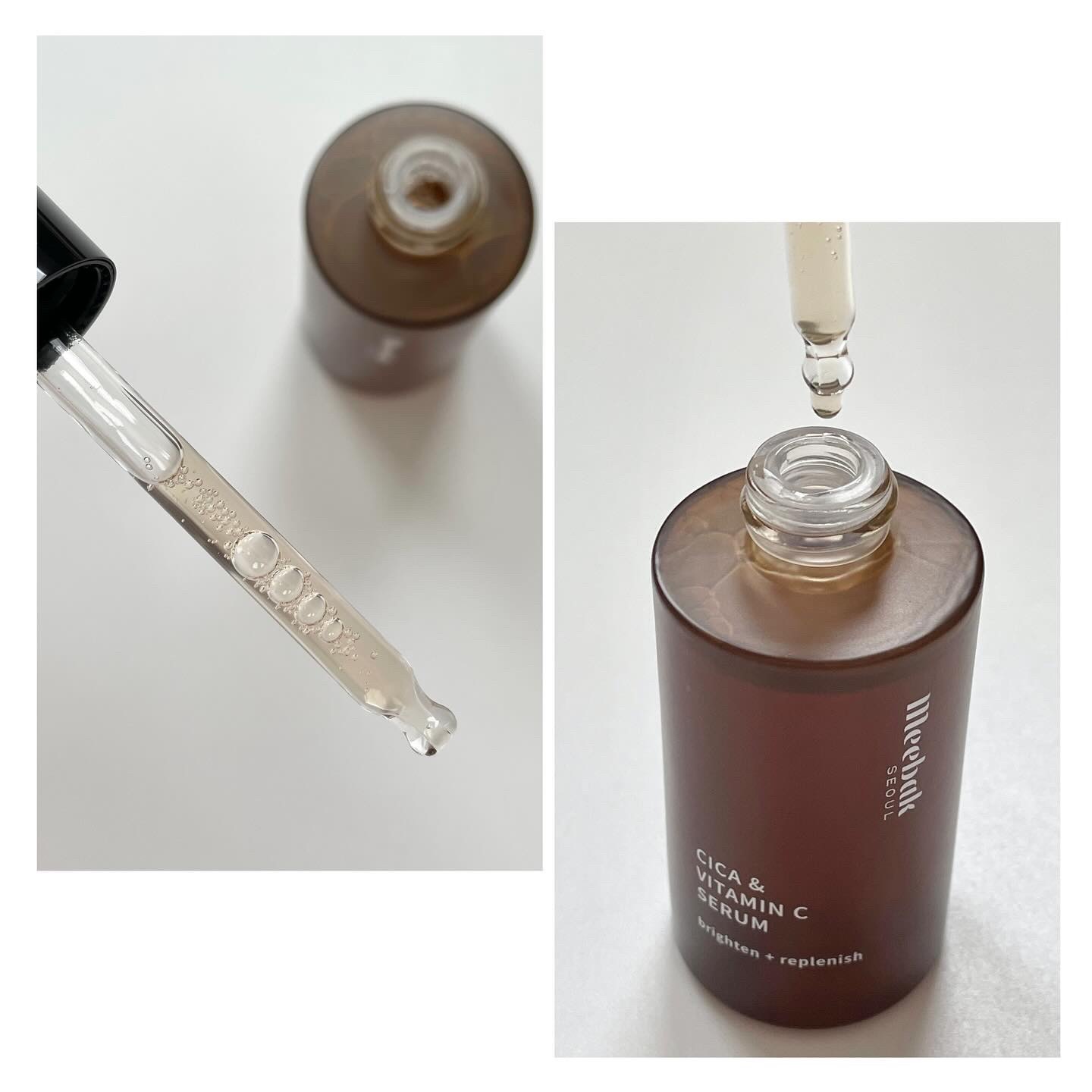 CICAビタミンCセラム/Meebak/美容液を使ったクチコミ（2枚目）