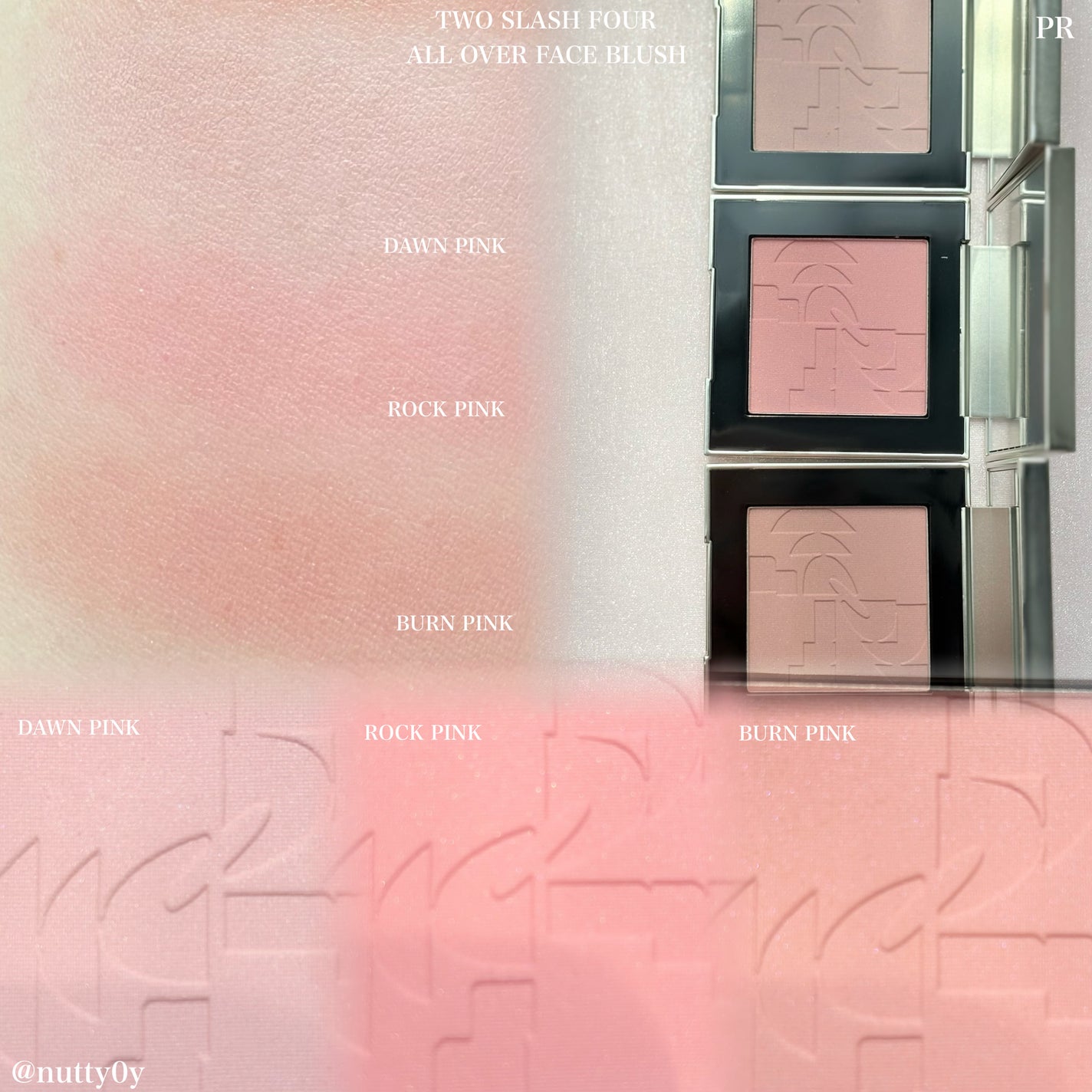 オールオーバーフェイスブラッシュ/TWO SLASH FOUR/パウダーチークを使ったクチコミ(2枚目)