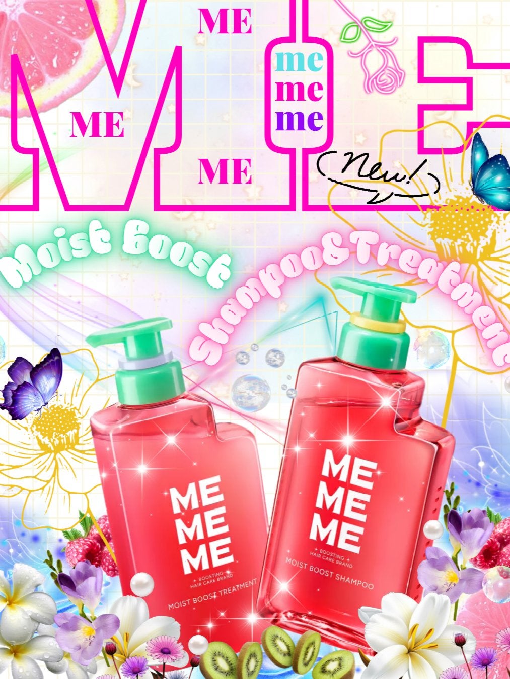 モイストブーストシャンプー/モイストブーストトリートメント/MEMEME/市販シャンプーを使ったクチコミ(1枚目)