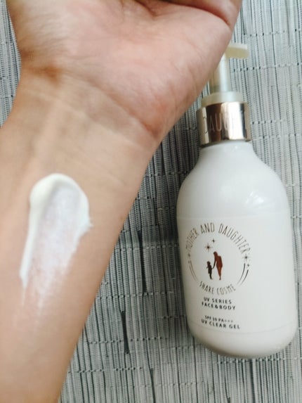 M&D クリアUVジェル/Mother&Daughter/日焼け止めジェルを使ったクチコミ(2枚目)