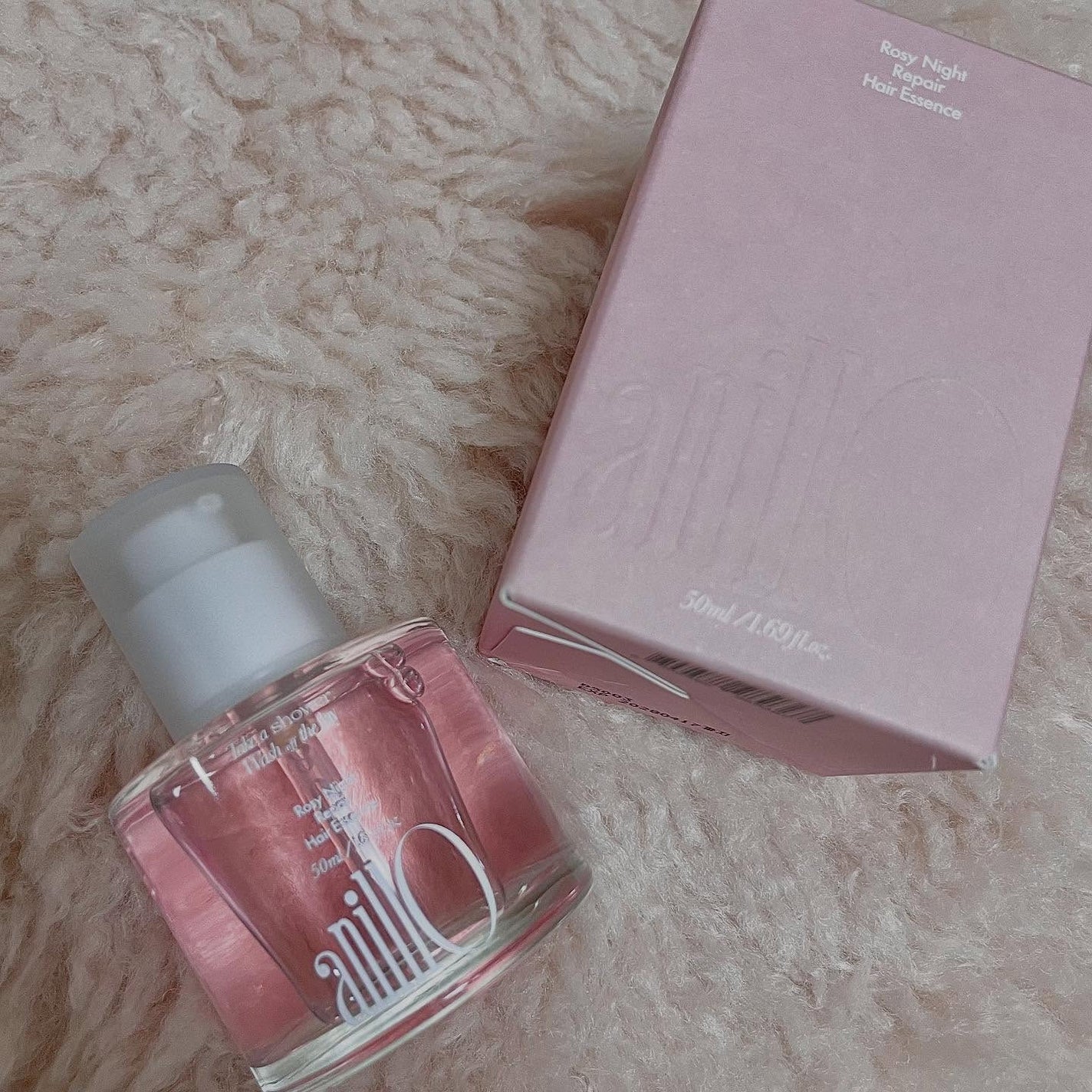 ロージーナイトヘアエッセンス/ANILLO/ヘアオイルを使ったクチコミ(3枚目)