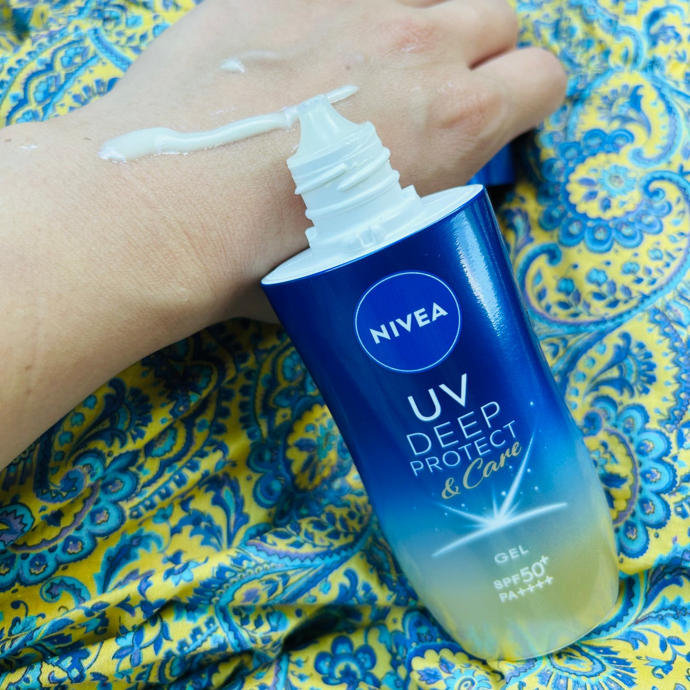 ニベアUV ディープ プロテクト&ケア ジェル/ニベア/日焼け止めジェルを使ったクチコミ(1枚目)