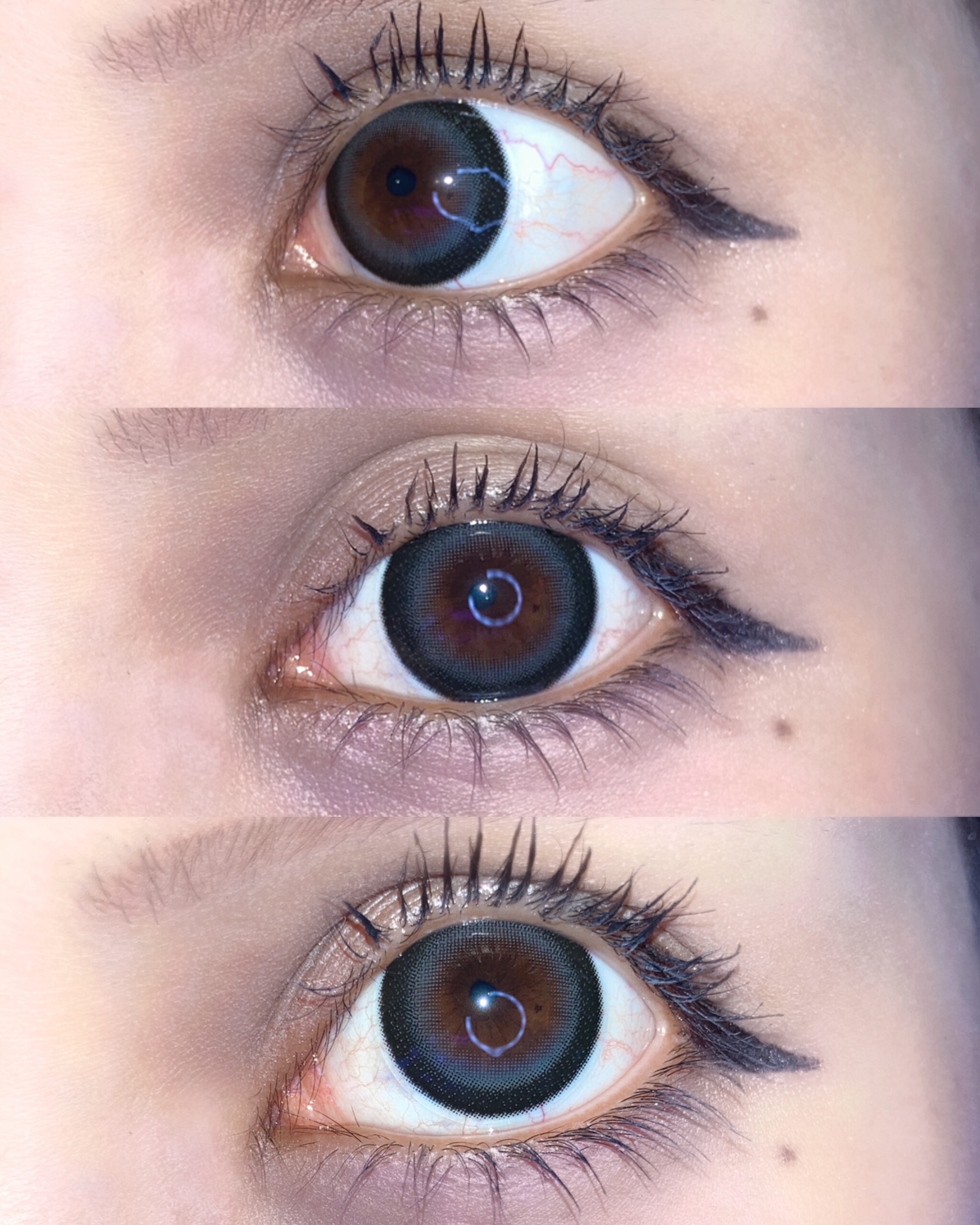 ベイビーデビルベイビー/モテコン/ワンデー（１DAY）カラコンを使ったクチコミ（3枚目）