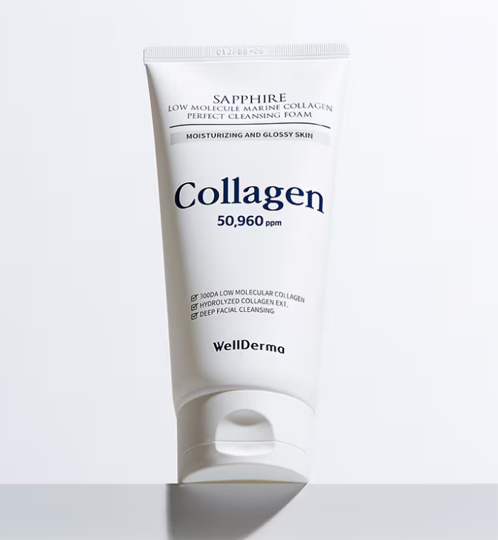 サファイアマリンコラーゲン洗顔フォーム/WellDerma/洗顔フォームを使ったクチコミ(1枚目)