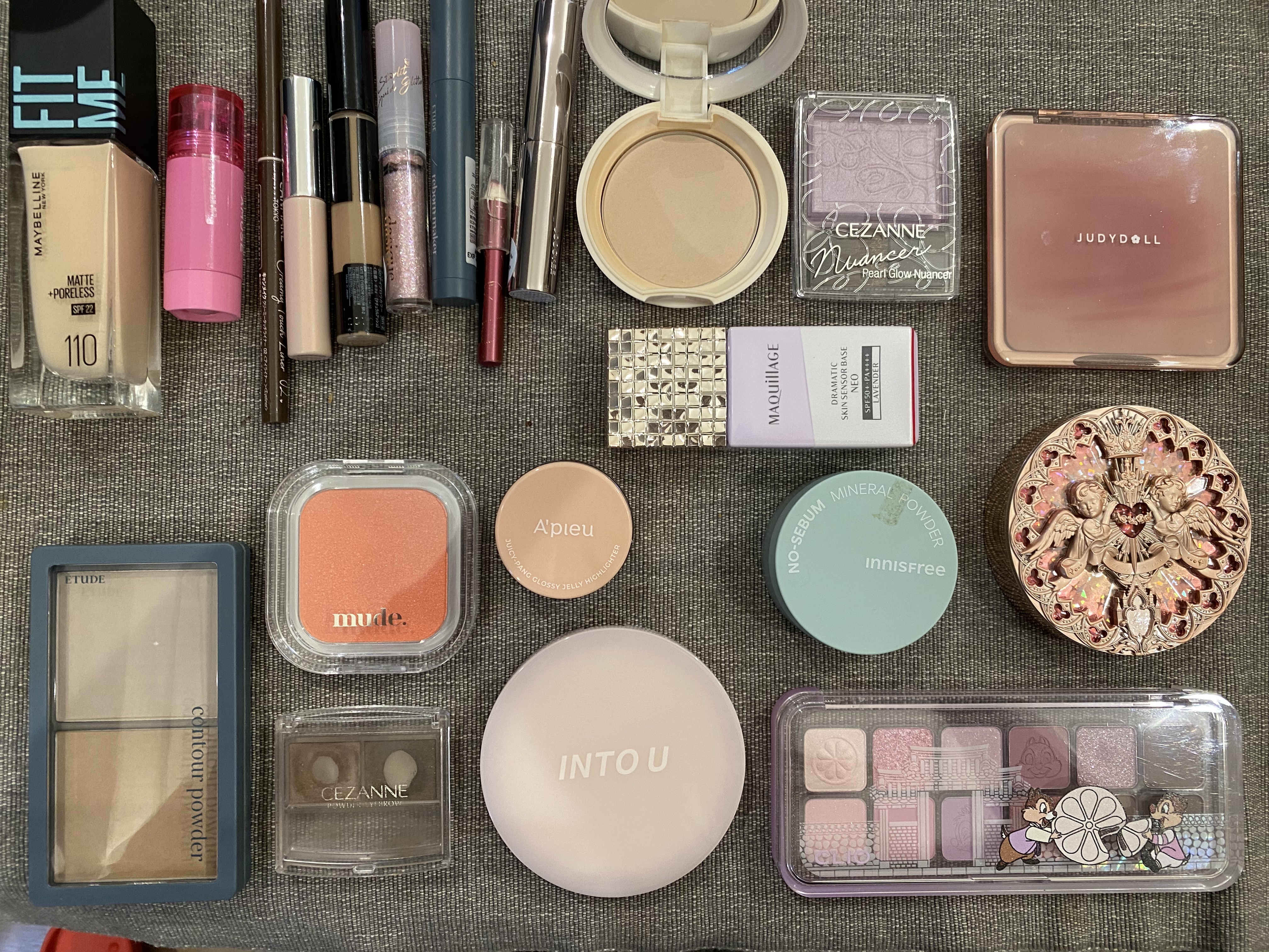 プロ アイ パレット エアー 105 DSG バイオレット(DEOKSUGUNG STONE WALL ROAD)/CLIO/アイシャドウパレットを使ったクチコミ（1枚目）