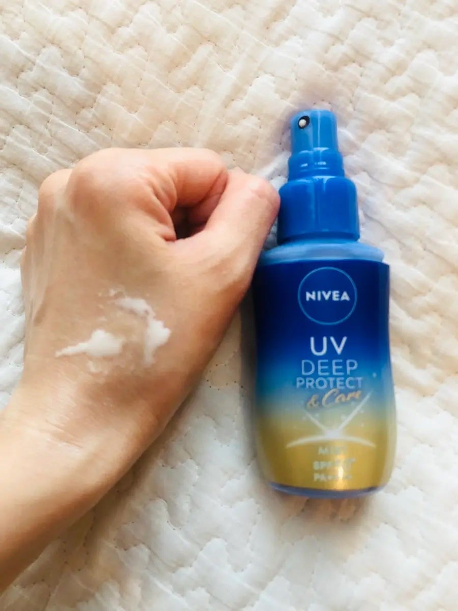 ニベアUV ディーププロテクト&ケア ミルクミスト/ニベア/日焼け止めミスト・スプレーを使ったクチコミ(2枚目)
