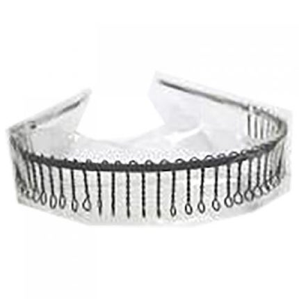 ヒーロー  櫛カチューシャ 黒A