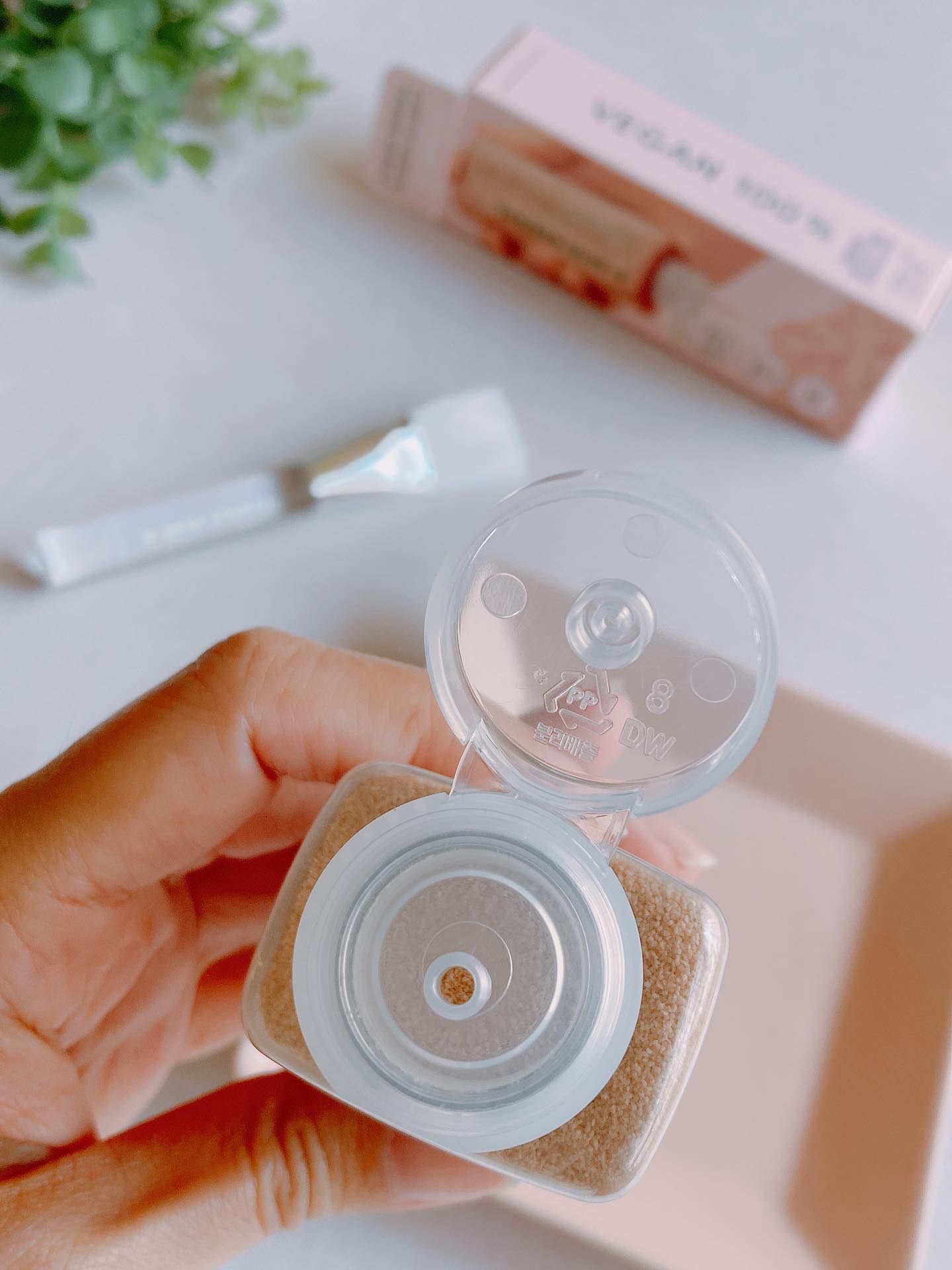 ピンククレイ酵素クレンザー/SKIN SIGNAL/洗顔パウダーを使ったクチコミ（3枚目）