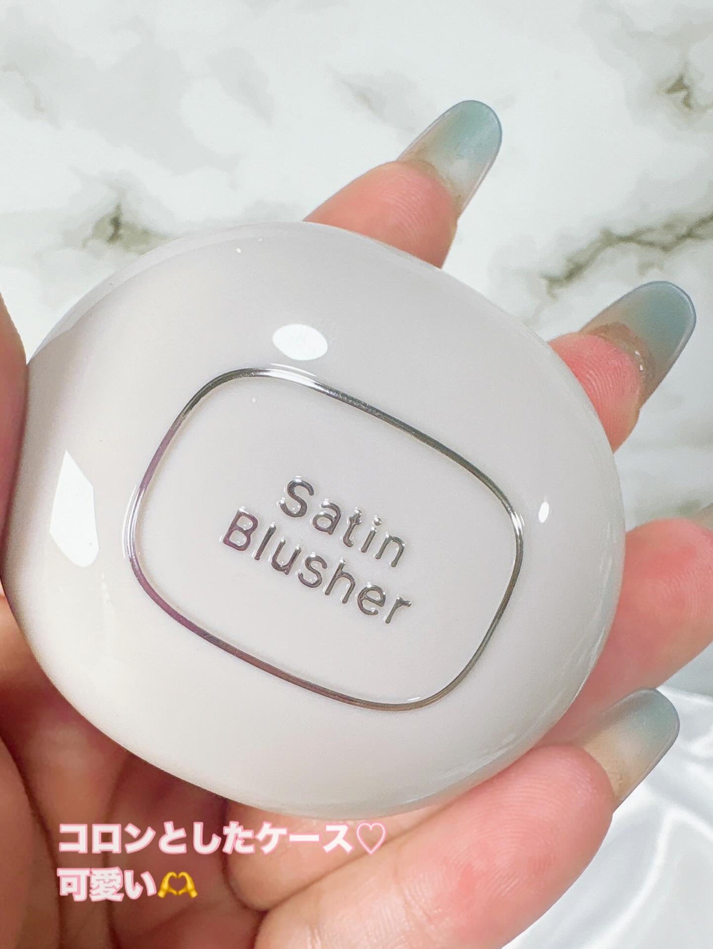 SATIN DOHWA BALM/Tooq/ジェル・クリームチークを使ったクチコミ(2枚目)