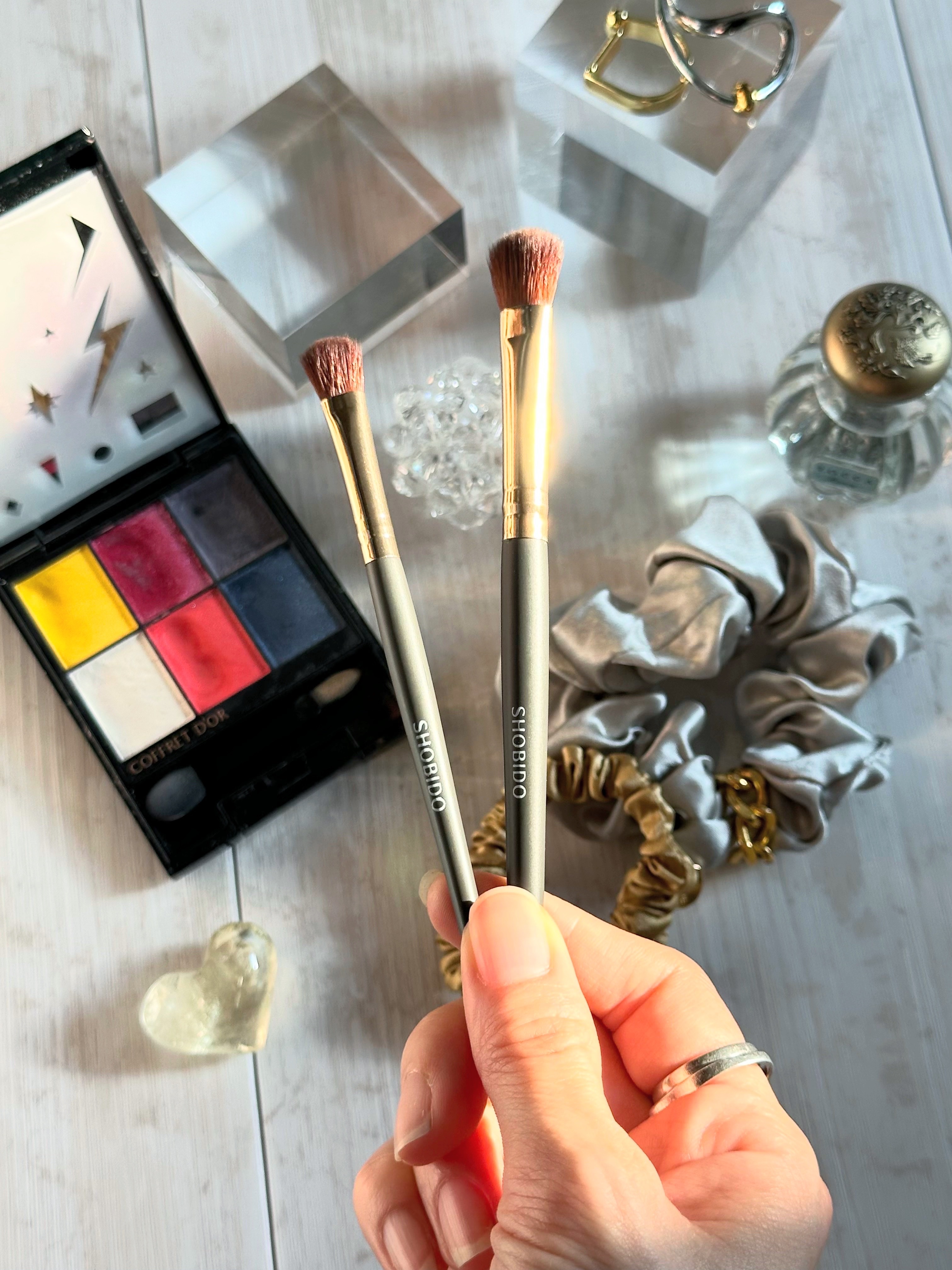 アイシャドウブラシセット/SHOBIDO/メイクブラシを使ったクチコミ（1枚目）