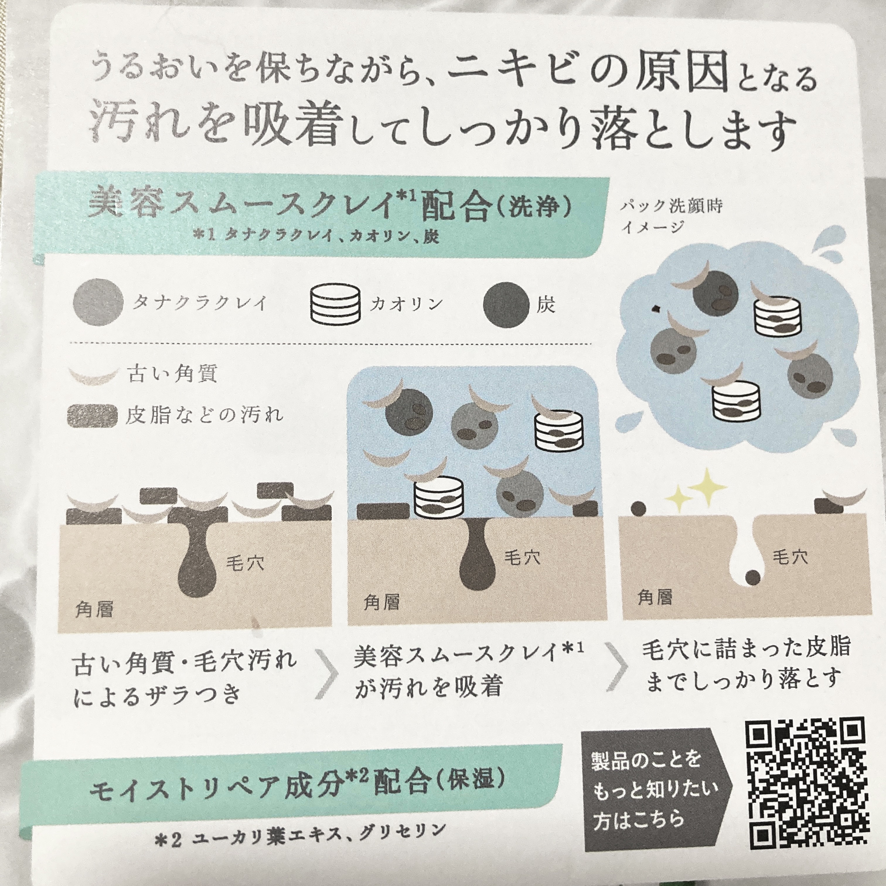 ニベア２ＷＡＹ美容洗顔 AC/ニベア/洗顔フォームを使ったクチコミ（2枚目）