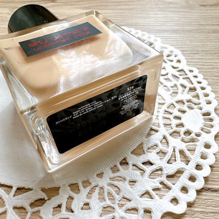 アンリミテッド ケア ツヤ セラム ファンデーション/shu uemura/リキッドファンデーションを使ったクチコミ(3枚目)