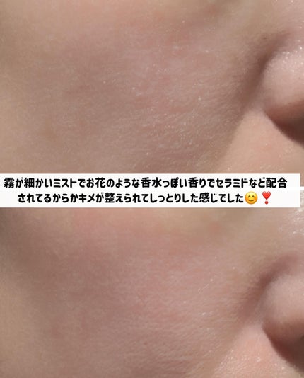 PHセンシティブクリームミスト/SAM'U/ミスト状化粧水を使ったクチコミ(9枚目)