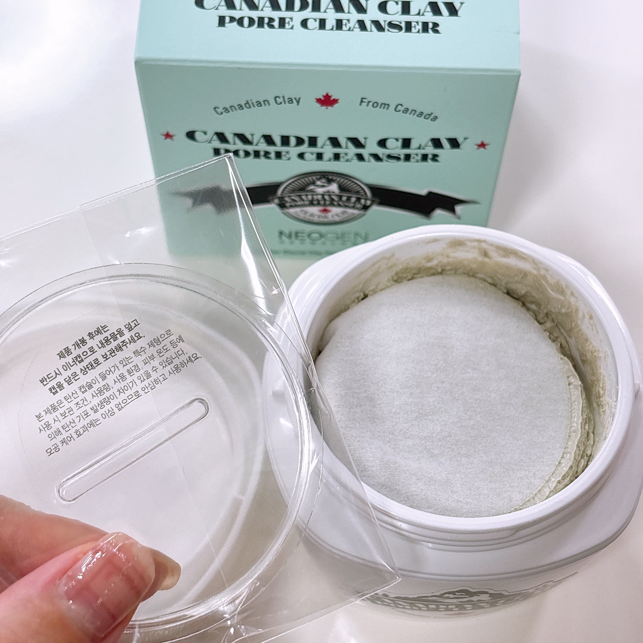 カナディアンクレイ ポア クレンザー/NEOGEN/洗い流すパック・マスクを使ったクチコミ（3枚目）