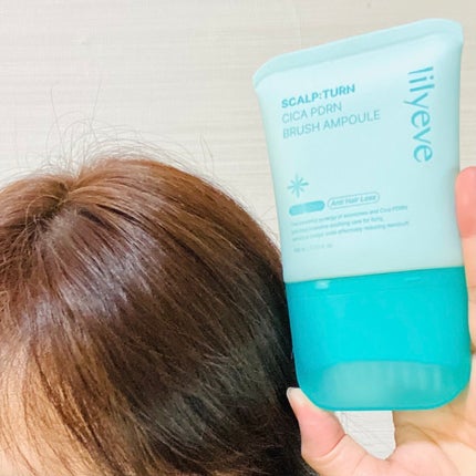 スカルプターンヘアアンプル/リリーイブ/頭皮ローションを使ったクチコミ(6枚目)