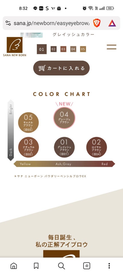 サナ ニューボーン イージーアイブロウ/サナ ニューボーン/アイブロウペンシルを使ったクチコミ(3枚目)
