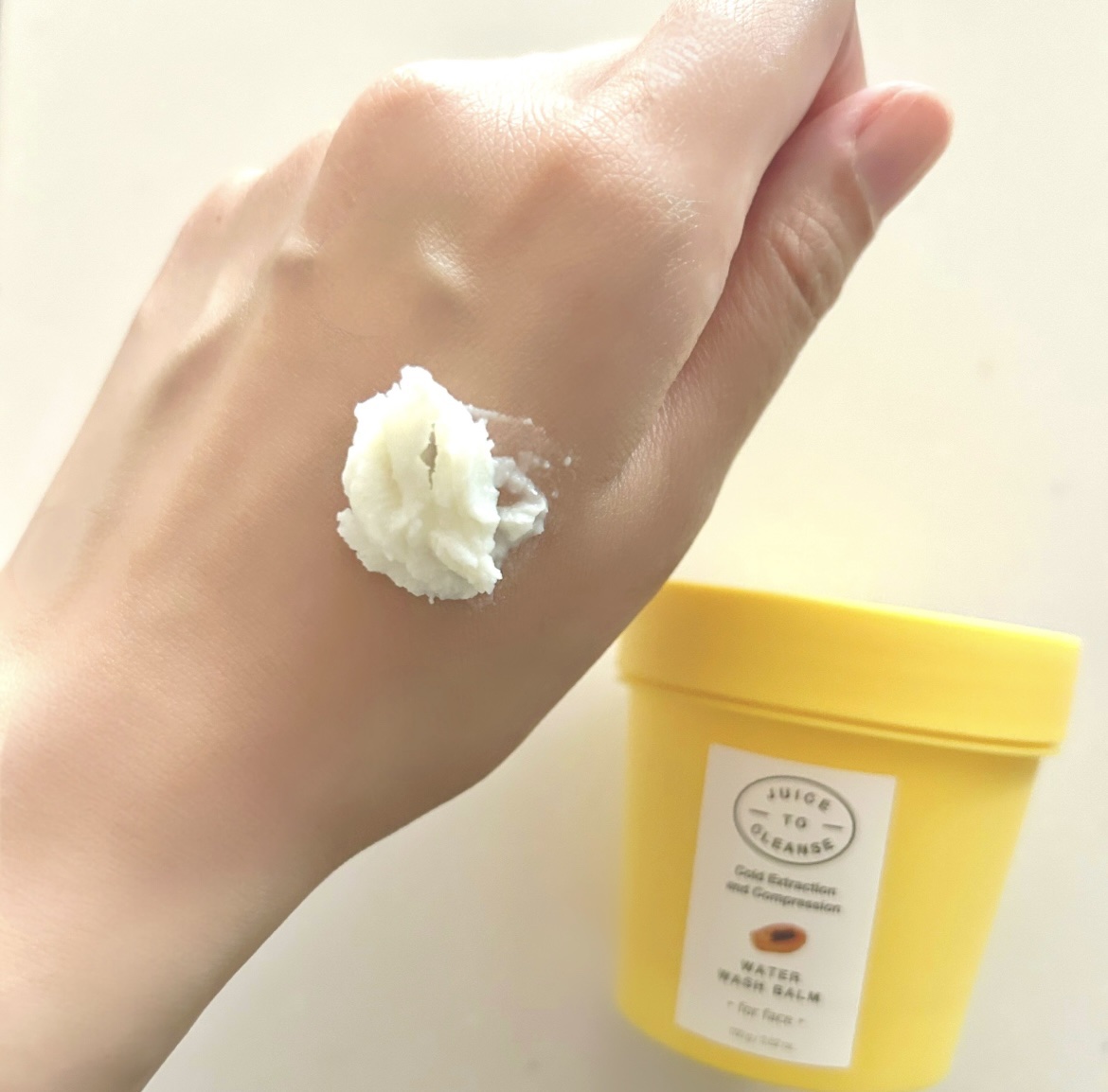 ウォーターウォッシュバーム/JUICE TO CLEANSE/スクラブ・ゴマージュを使ったクチコミ（3枚目）