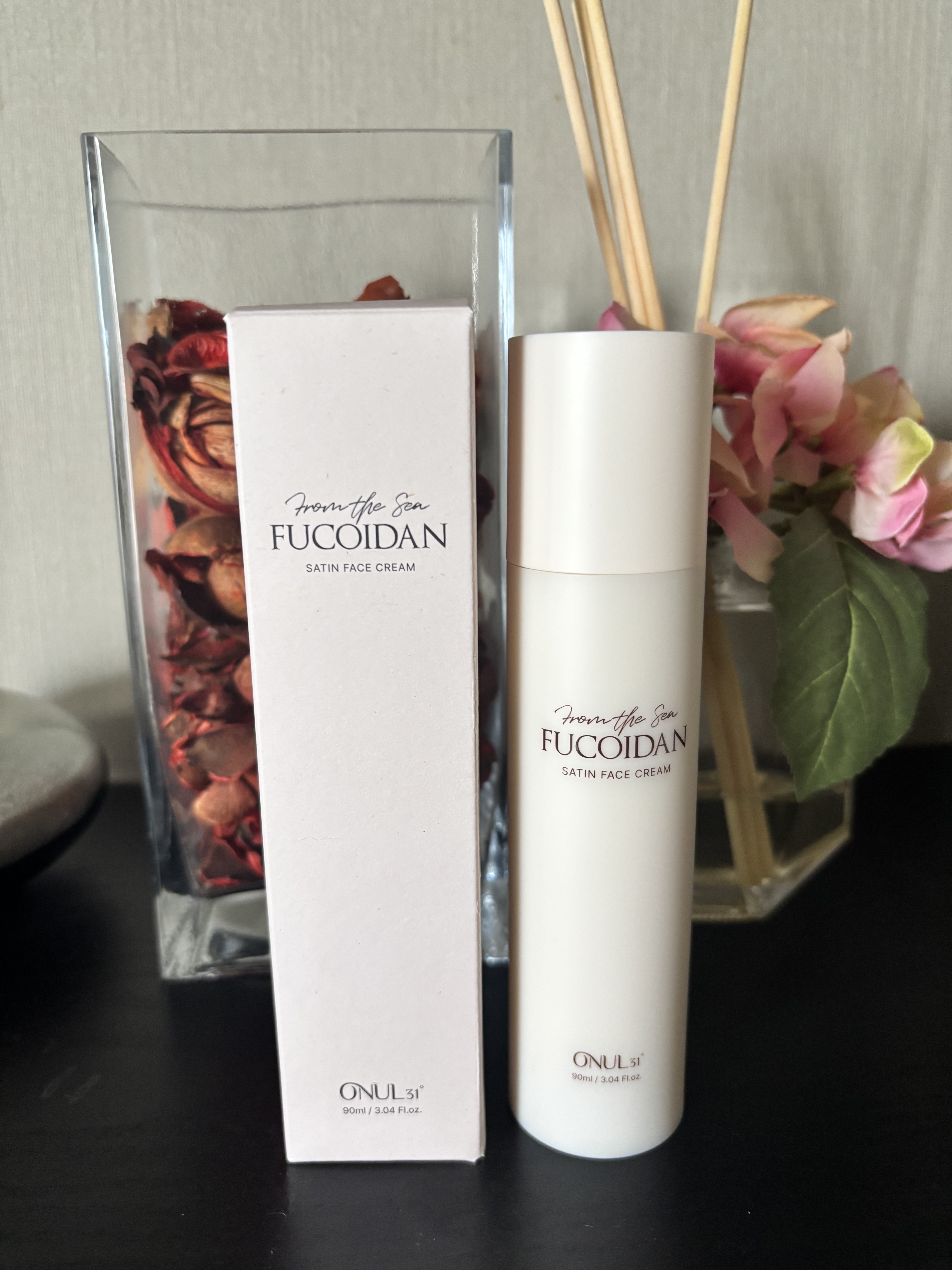 フコイダンサテンフェイスクリーム/ONUL31/フェイスクリームを使ったクチコミ（1枚目）