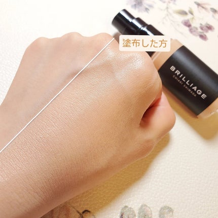 ラディアント ロングステイ リキッドファンデーション/ブリリアージュ/リキッドファンデーションを使ったクチコミ(6枚目)