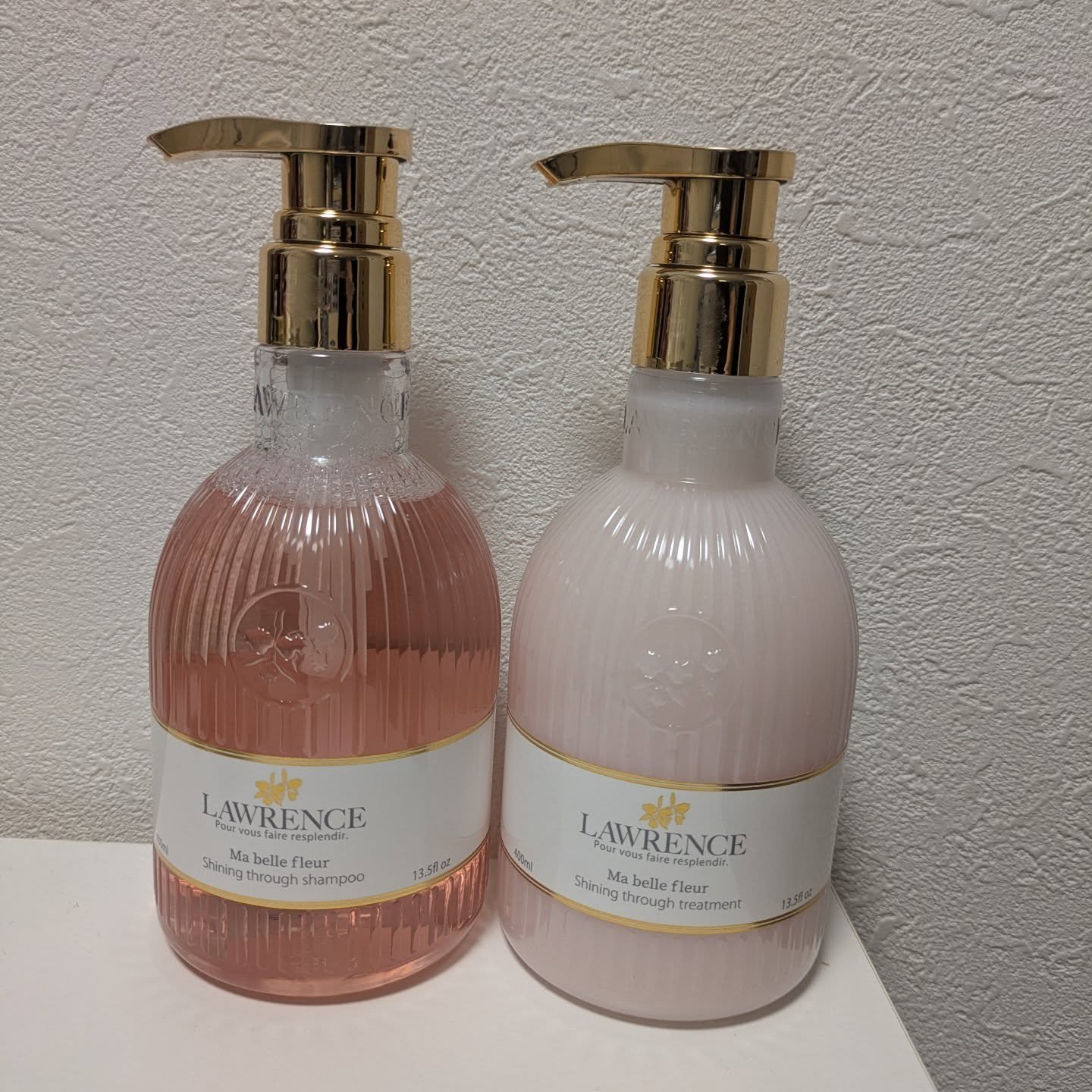 マベルフルール シャイニングスルーシャンプー／トリートメント/ロウレンス /市販シャンプーを使ったクチコミ（1枚目）