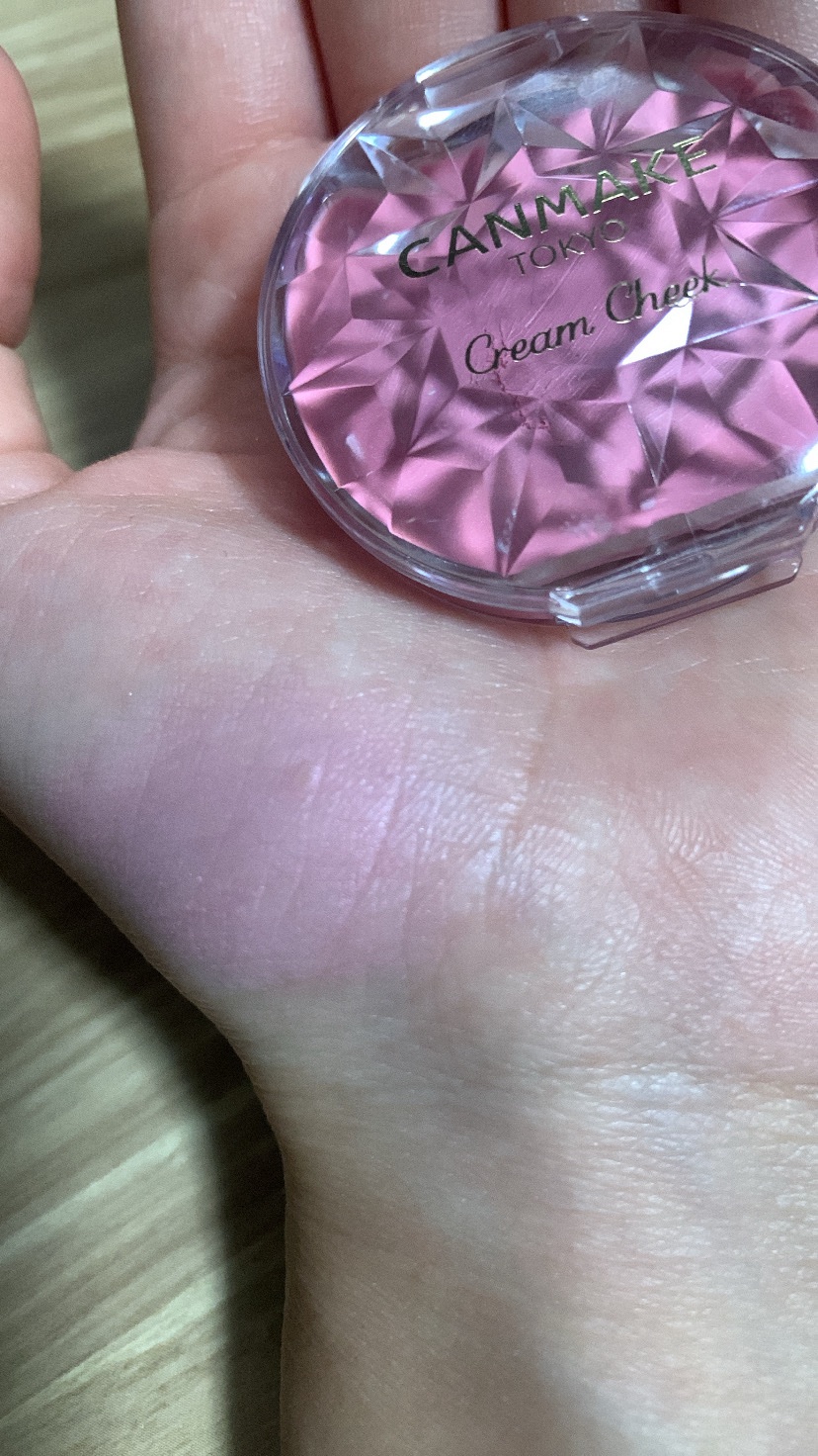 クリームチーク/キャンメイク/ジェル・クリームチークを使ったクチコミ（1枚目）