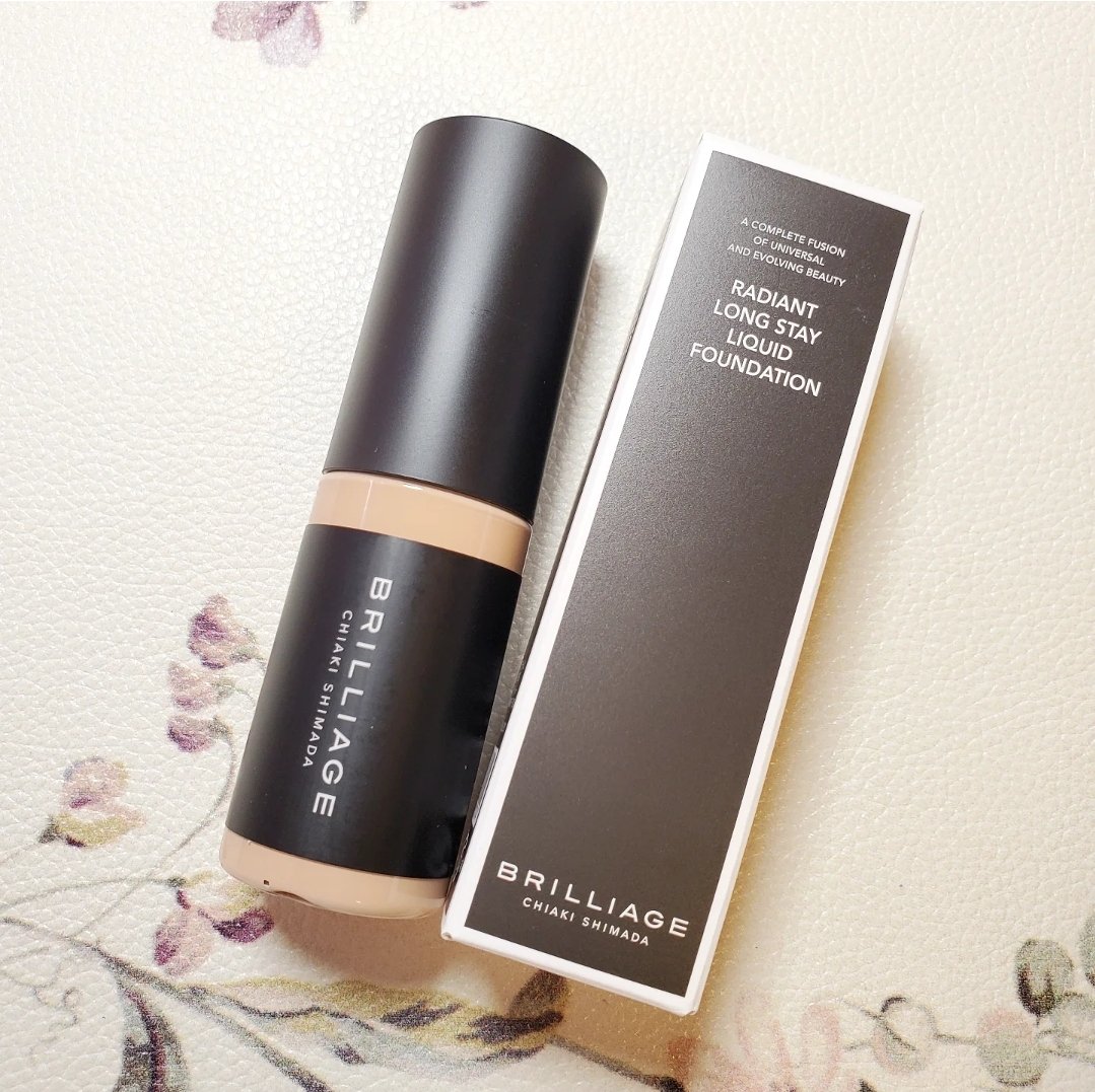 ラディアント　ロングステイ　リキッドファンデーション/ブリリアージュ/リキッドファンデーションを使ったクチコミ（1枚目）