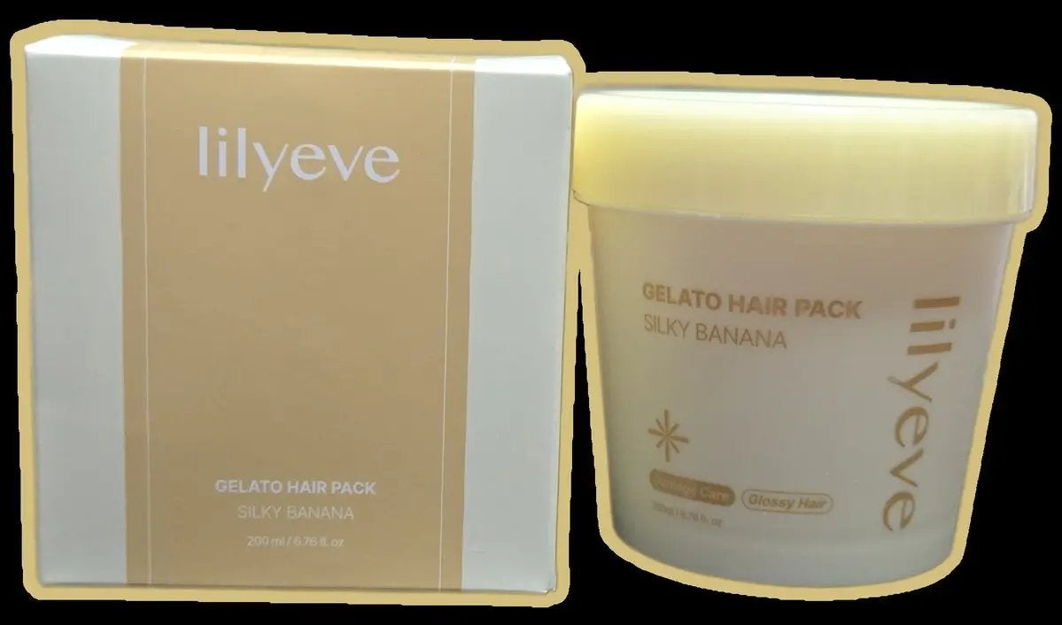 リペアターンジェラートヘアパック シルキーバナナ/リリーイブ/洗い流すヘアトリートメントを使ったクチコミ(1枚目)