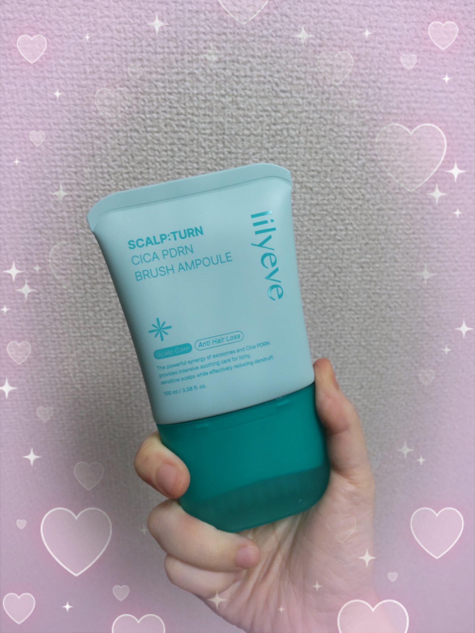 スカルプターンヘアアンプル/リリーイブ/頭皮ローションを使ったクチコミ（1枚目）