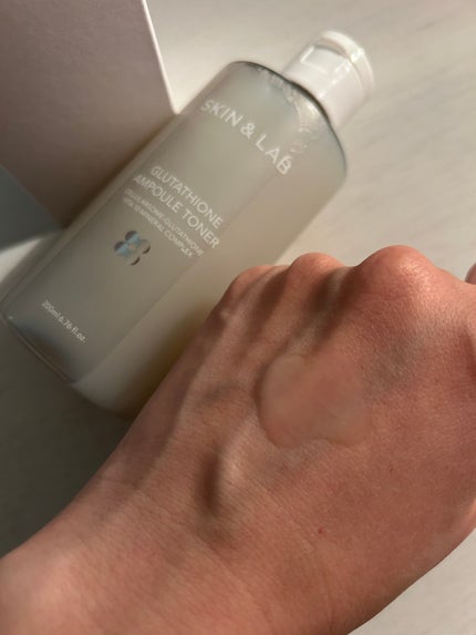 グルタチオンアンプルトナー/SKIN&LAB/化粧水を使ったクチコミ(2枚目)