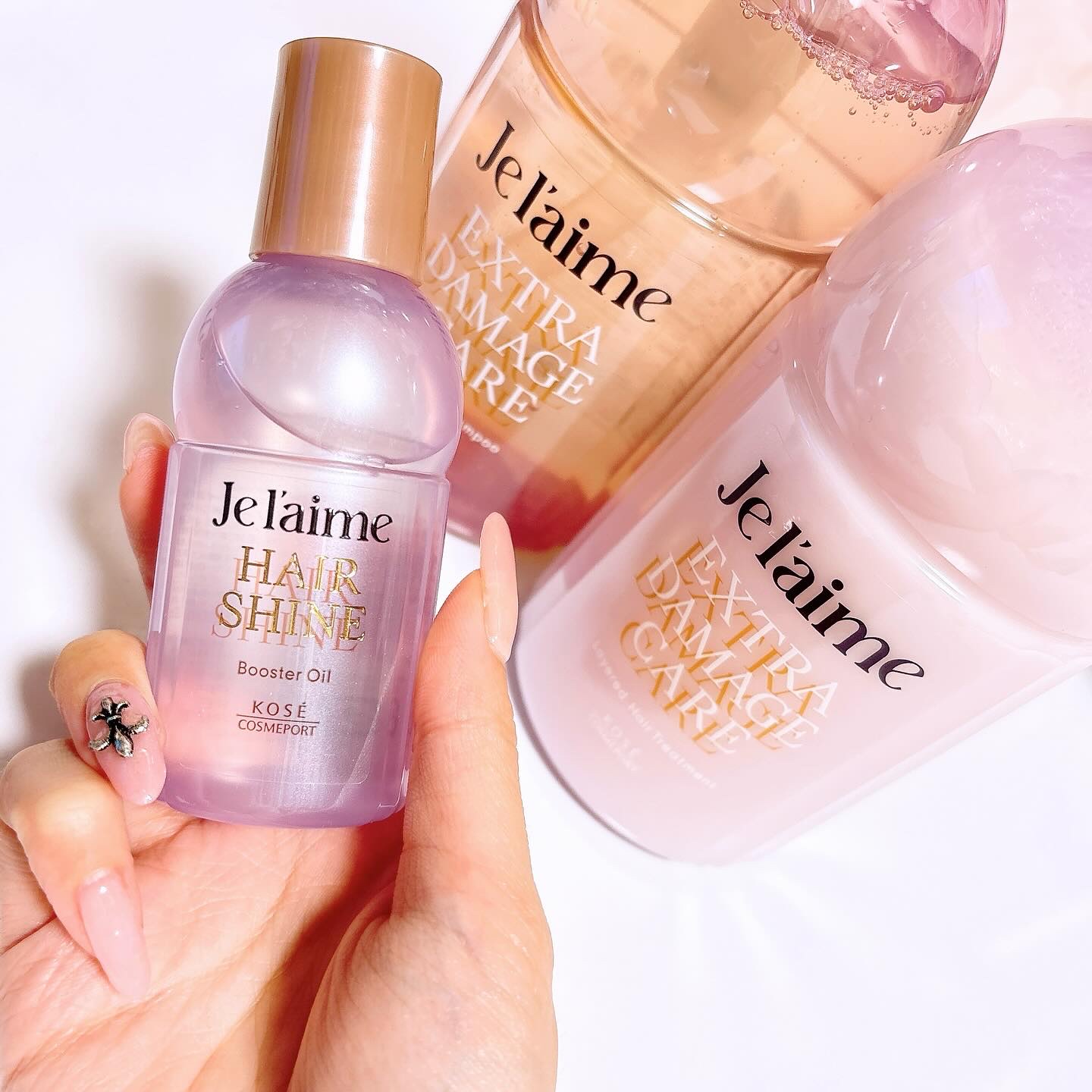 ジュレーム レイヤード シャンプー/ヘアトリートメント （エクストラダメージケア）/Je l'aime/市販シャンプーを使ったクチコミ（2枚目）