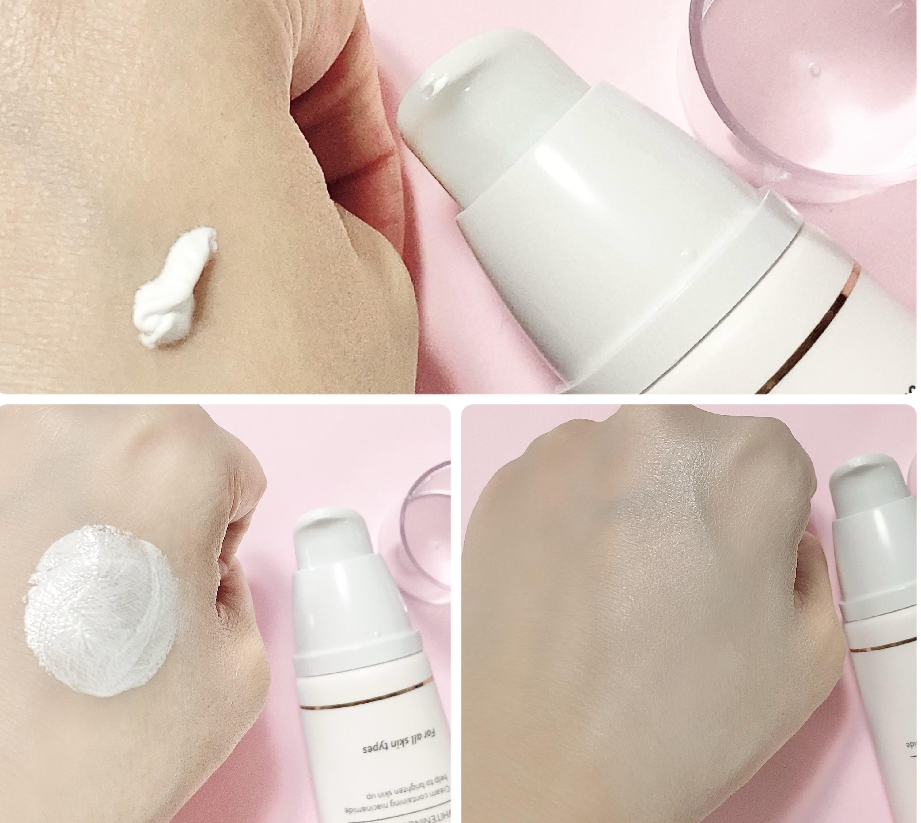 ホワイトニングドレストーンアップクリーム/COSNORI/化粧下地を使ったクチコミ（3枚目）