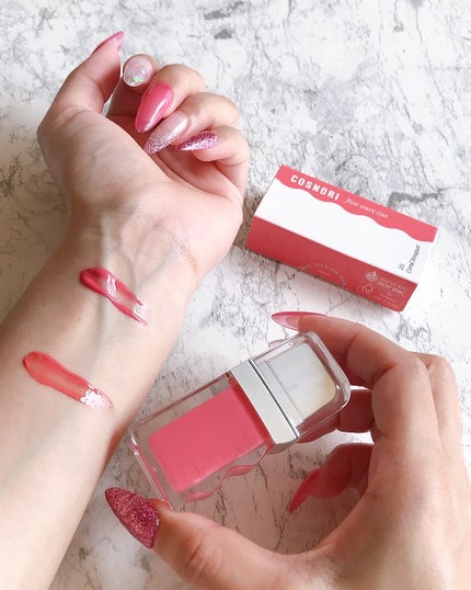 フローウェーブティント/COSNORI/リップティントを使ったクチコミ(8枚目)