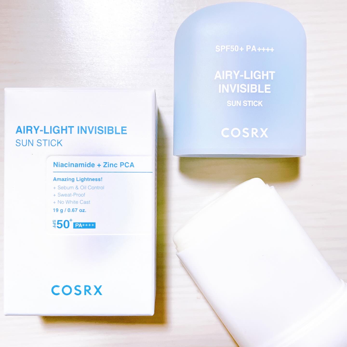 ウルトラライト透明UVクリーム/COSRX/日焼け止めクリームを使ったクチコミ（3枚目）