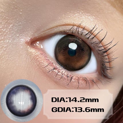 LILMOON 1day 0.03ZERO/LILMOON/ワンデー(1DAY)カラコンを使ったクチコミ(2枚目)