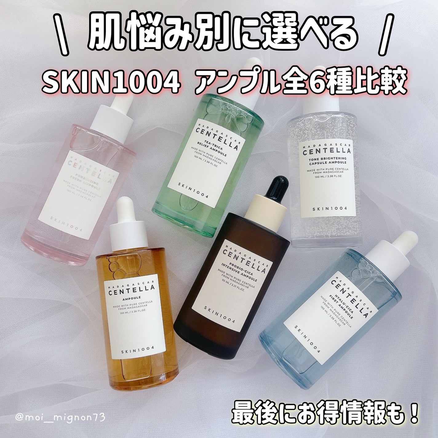 センテラ アンプル/SKIN1004/美容液を使ったクチコミ(1枚目)