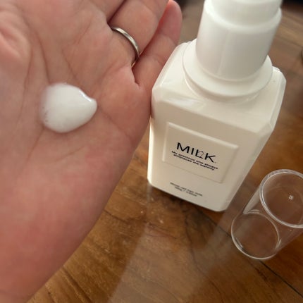 モイストヴェール ヘアミルク<無香料>/MILK./ヘアミルクを使ったクチコミ(2枚目)