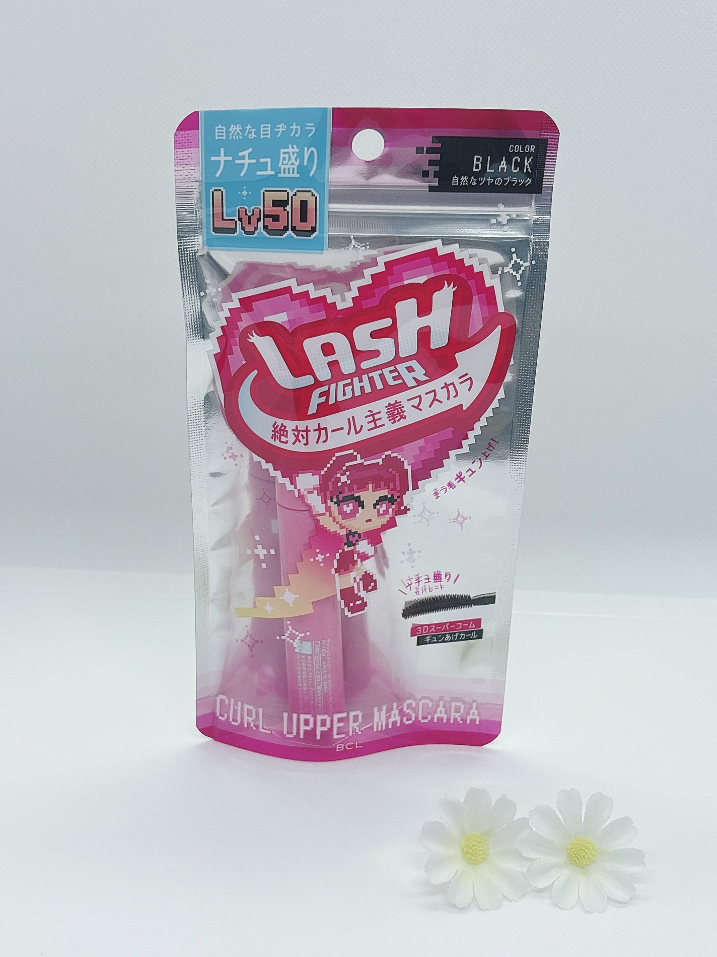 ラッシュファイター カールアッパーマスカラ Lv50/ラッシュファイター/マスカラを使ったクチコミ(2枚目)